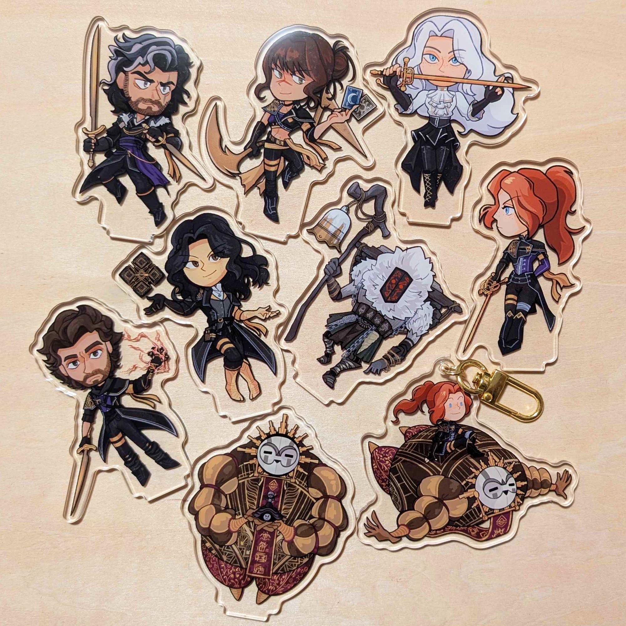 Expedition 33 Acrylic Standees/Keychain | Chromel